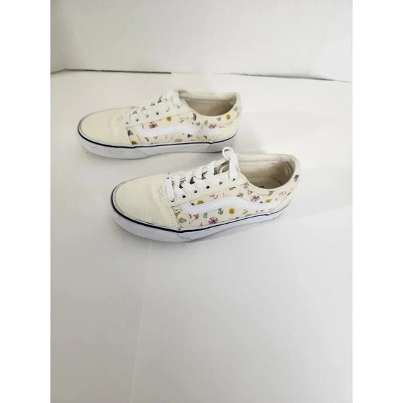 Vans Suede/Canvas, Women’s Low-Top SneakersWomen's Size 6.5 Pressed Flor… - Picture 3 of 9